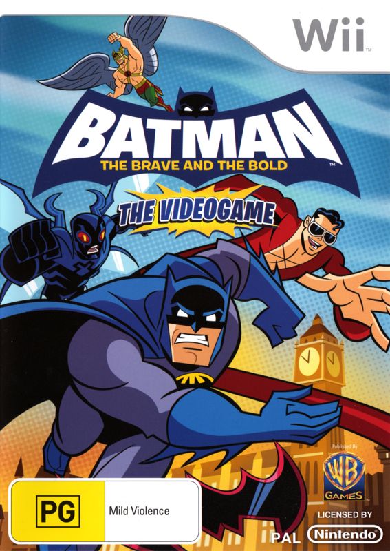 Batman: The Brave and the Bold box art for Wii